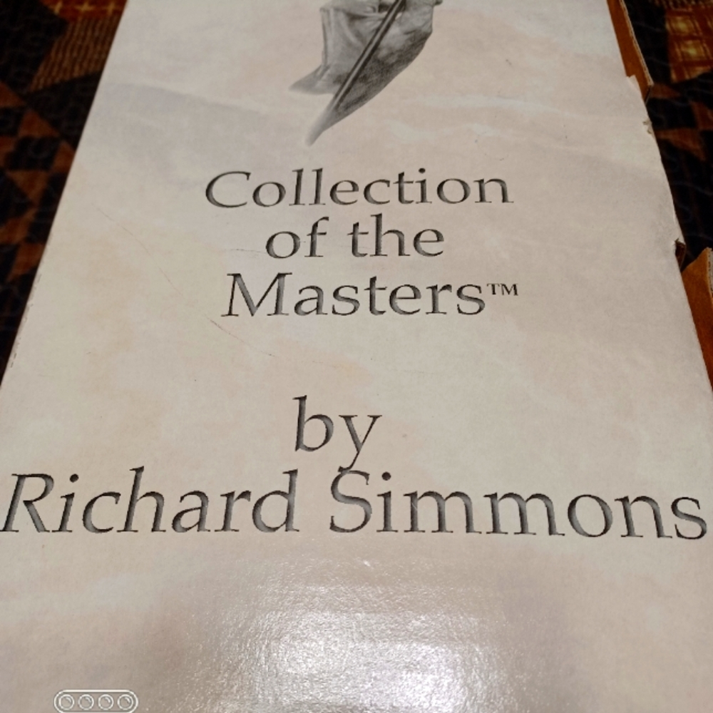 Collection of Masters by Richard Simmons Beautiful Doll with stool